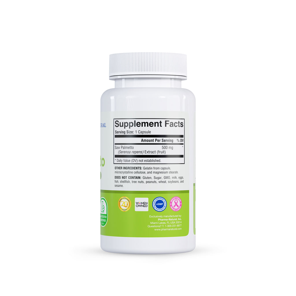 Saw Palmetto 500mg